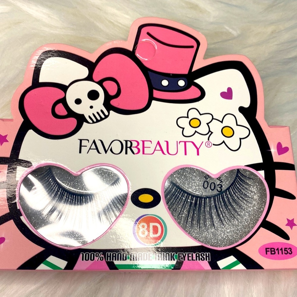 Hello kitty eyelashes 8D